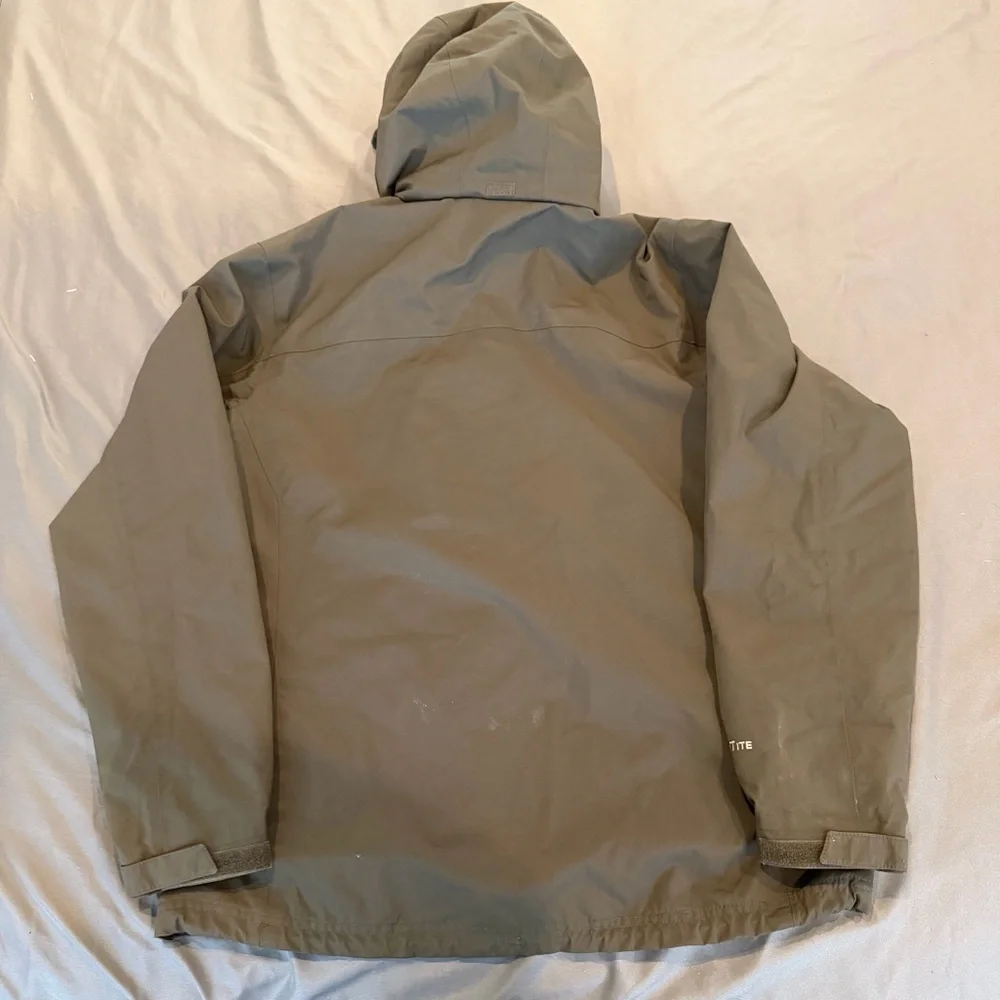 KARRIMOR WeatherTite Green Hooded Jacket Raincoat Men's Sz. M